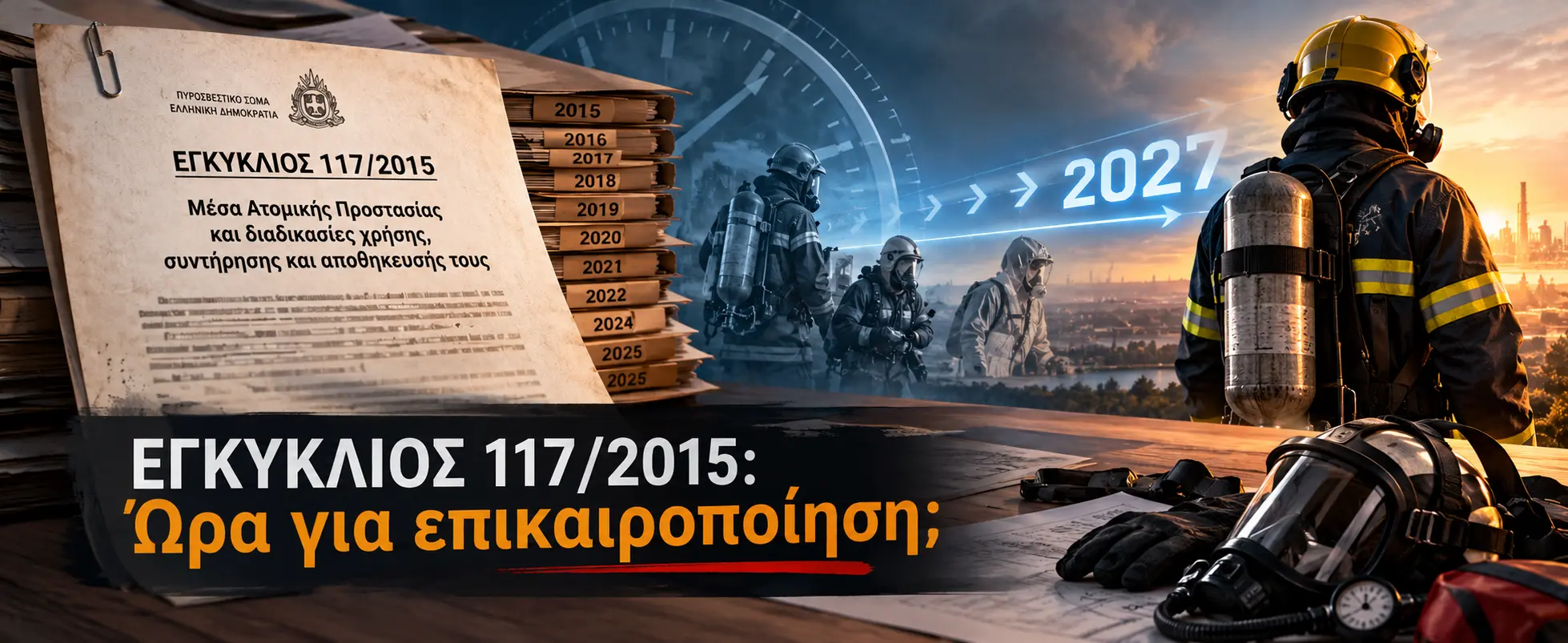 Πηγή εικόνας: FirePedia.gr Εγκύκλιος 117/2015 και Μέσα Ατομικής Προστασίας του Πυροσβεστικού Σώματος